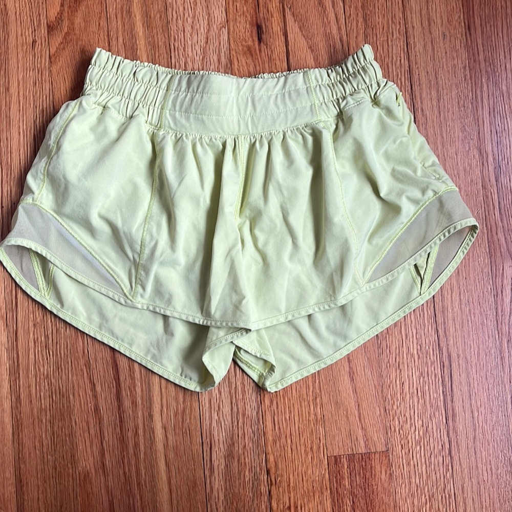 Lululemon green shorts